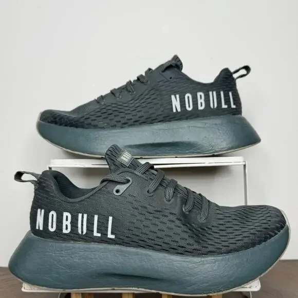 NOBULL Unisex Green Running / Crossfit Trainers Womens 8 / Mens 9.5